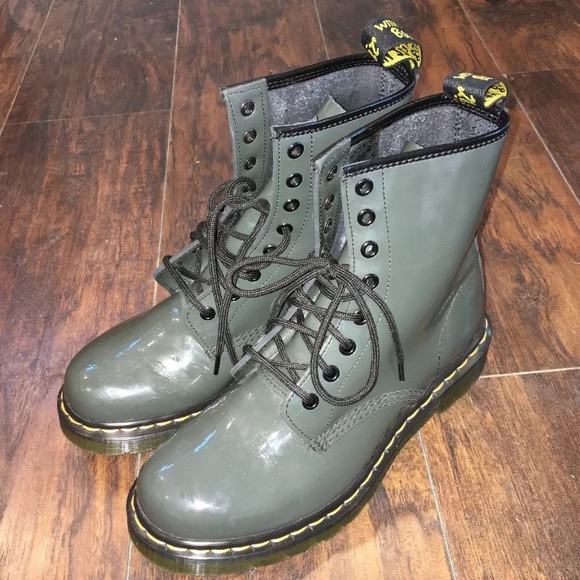 Dr. Martens Shoes - Dr. Martens 1460 boots patent gray